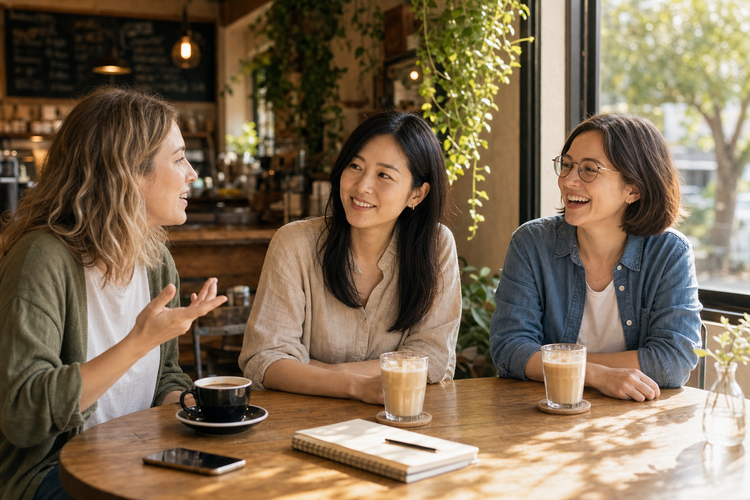 英語で会話を楽しむ未来のイメージ